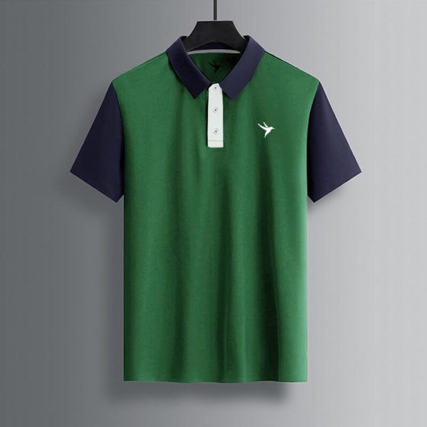 Mens-Polo-Shirt-Classic-Green