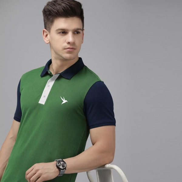 Mens-Polo-Shirt-Classic-Green