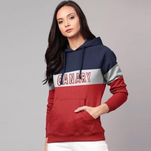 Women-Fleece-Paneled-Hoodie-Canary-Clothing